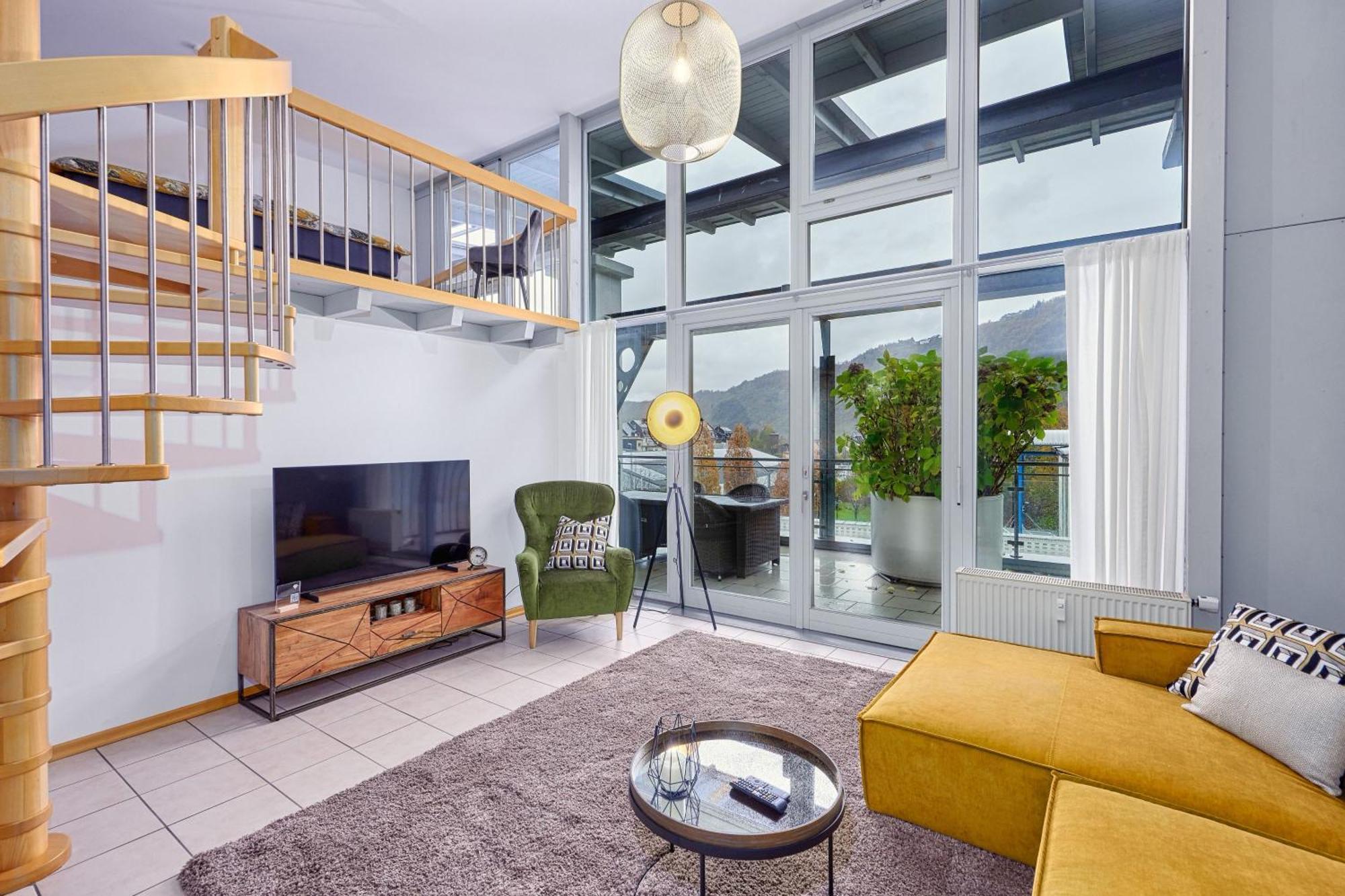 Penthouse Palais Mosel Apartment Traben-Trarbach Ngoại thất bức ảnh